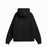 Black Ultra Heavyweight Organic French Terry Hood