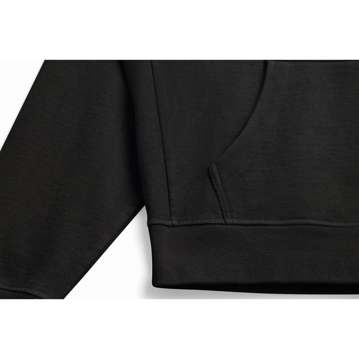 Black Organic Heavyweight Hooded Sweatshirt