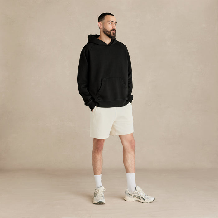 Black Organic Heavyweight Hooded Sweatshirt