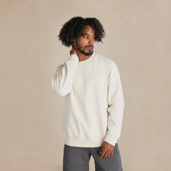 Natural Organic Cotton Crewneck Sweatshirt