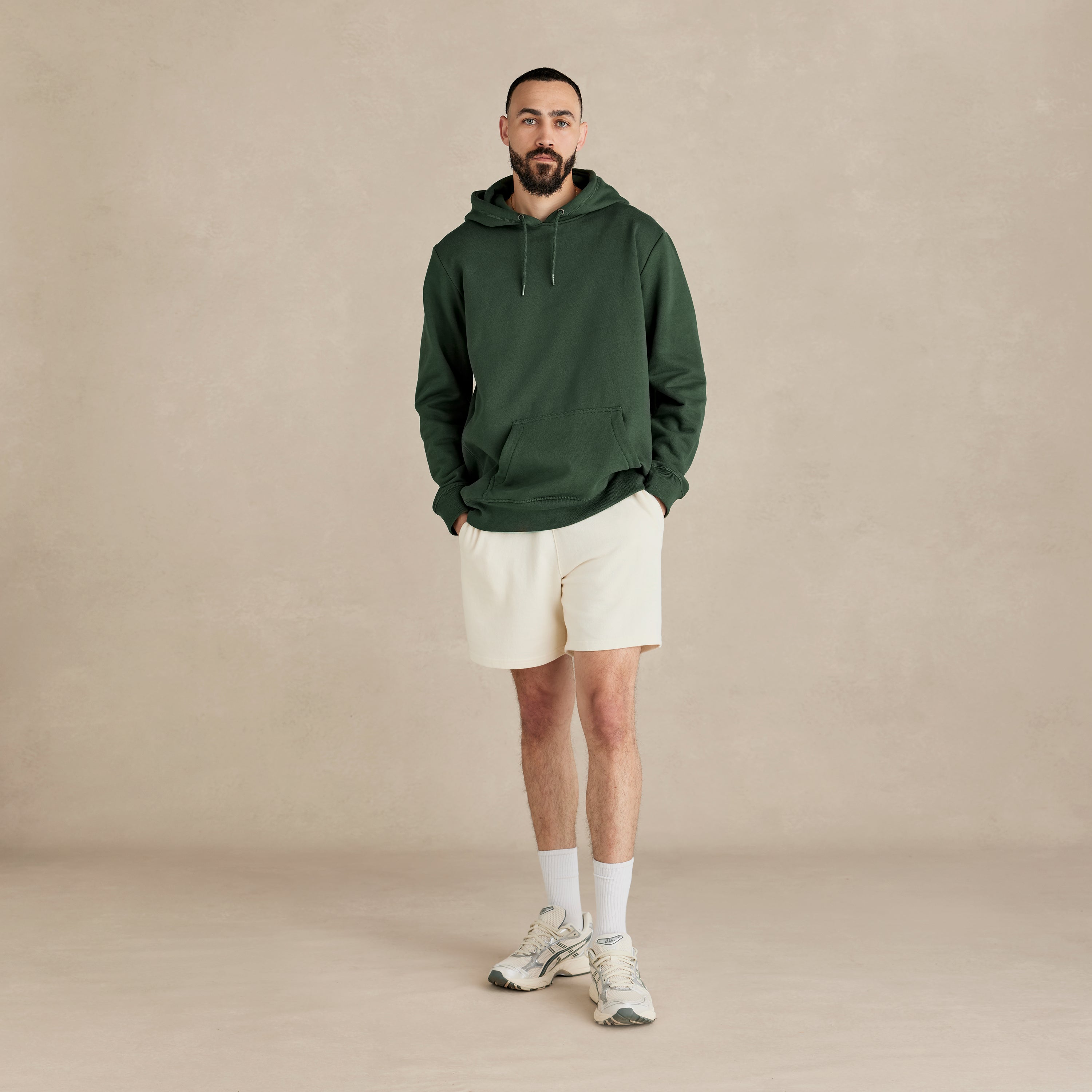 Natural French Terry Shorts