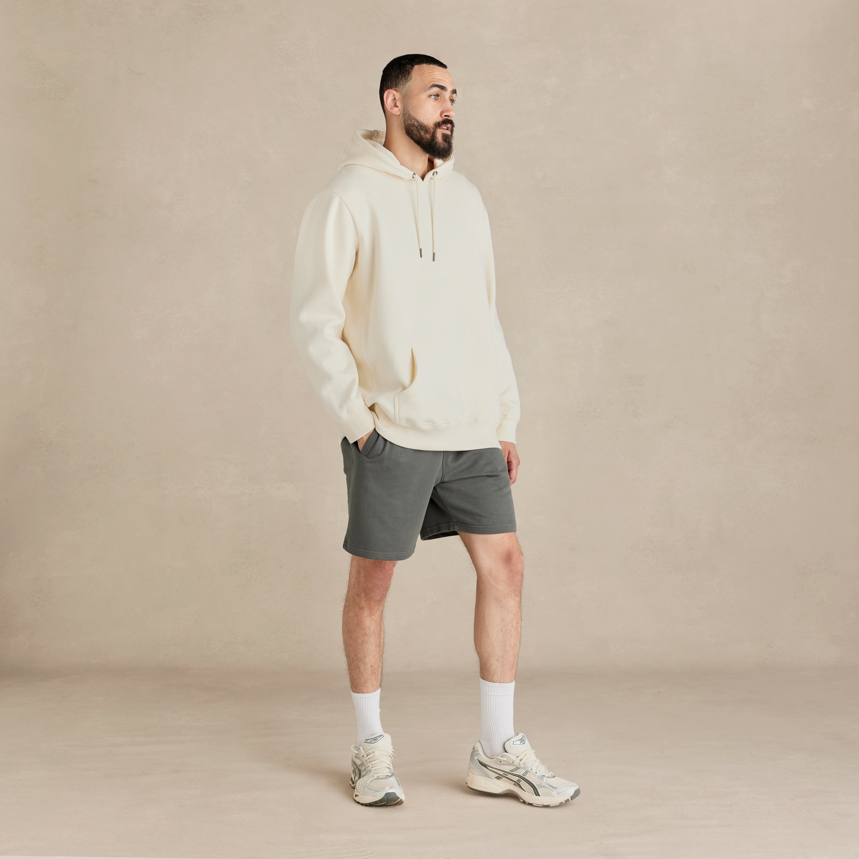 Custom Heavyweight Organic Brushed Hood