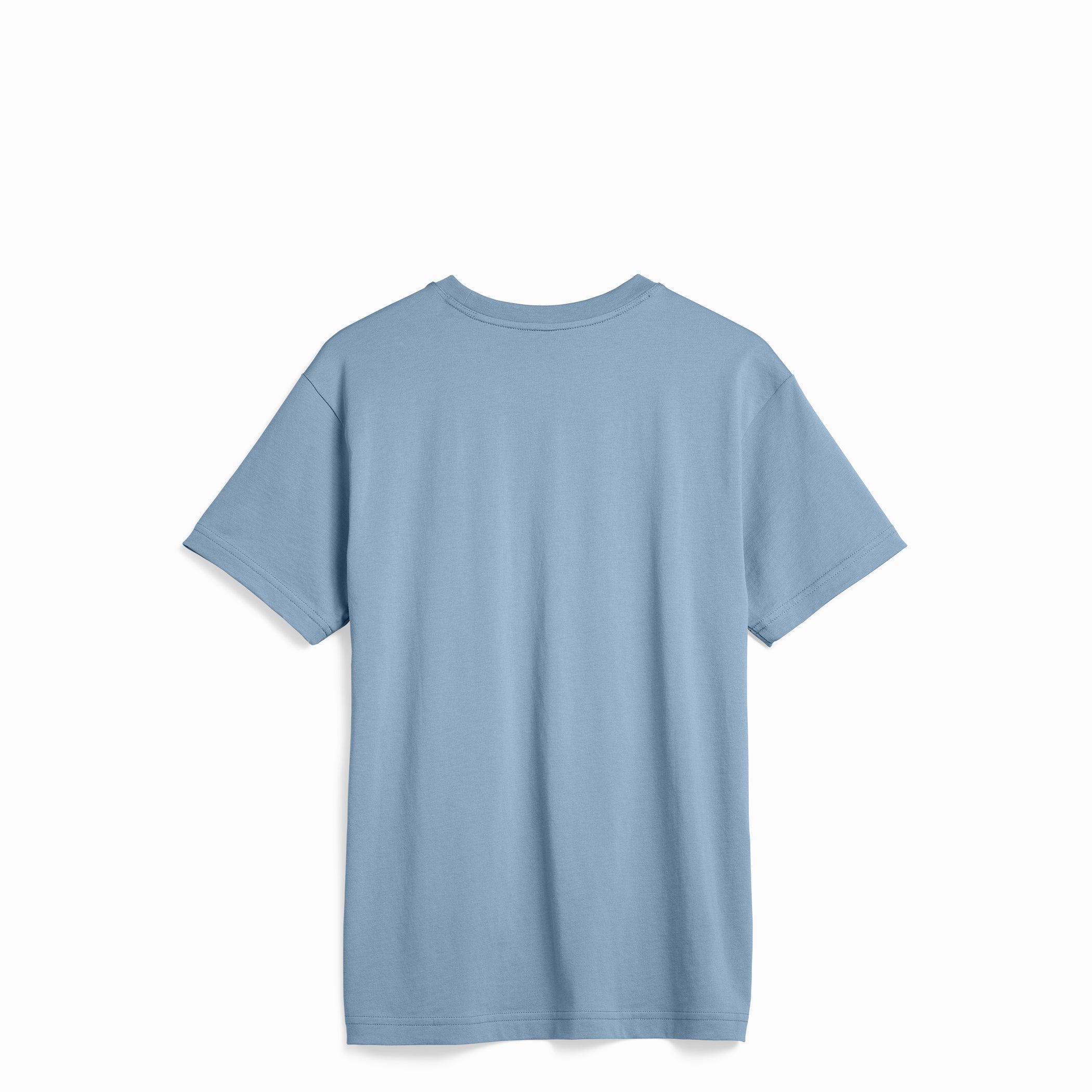 Cloudy Blue American Grown Supima® 100% Cotton 6oz T-Shirt — Original ...