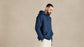 Ocean Navy Organic Cotton Hooded Sweatshirt