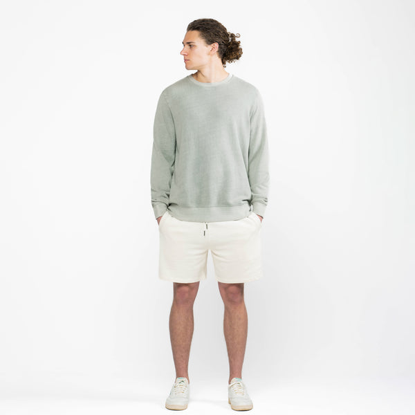 Sage Organic Cotton French Terry Crewneck Sweatshirt — Original