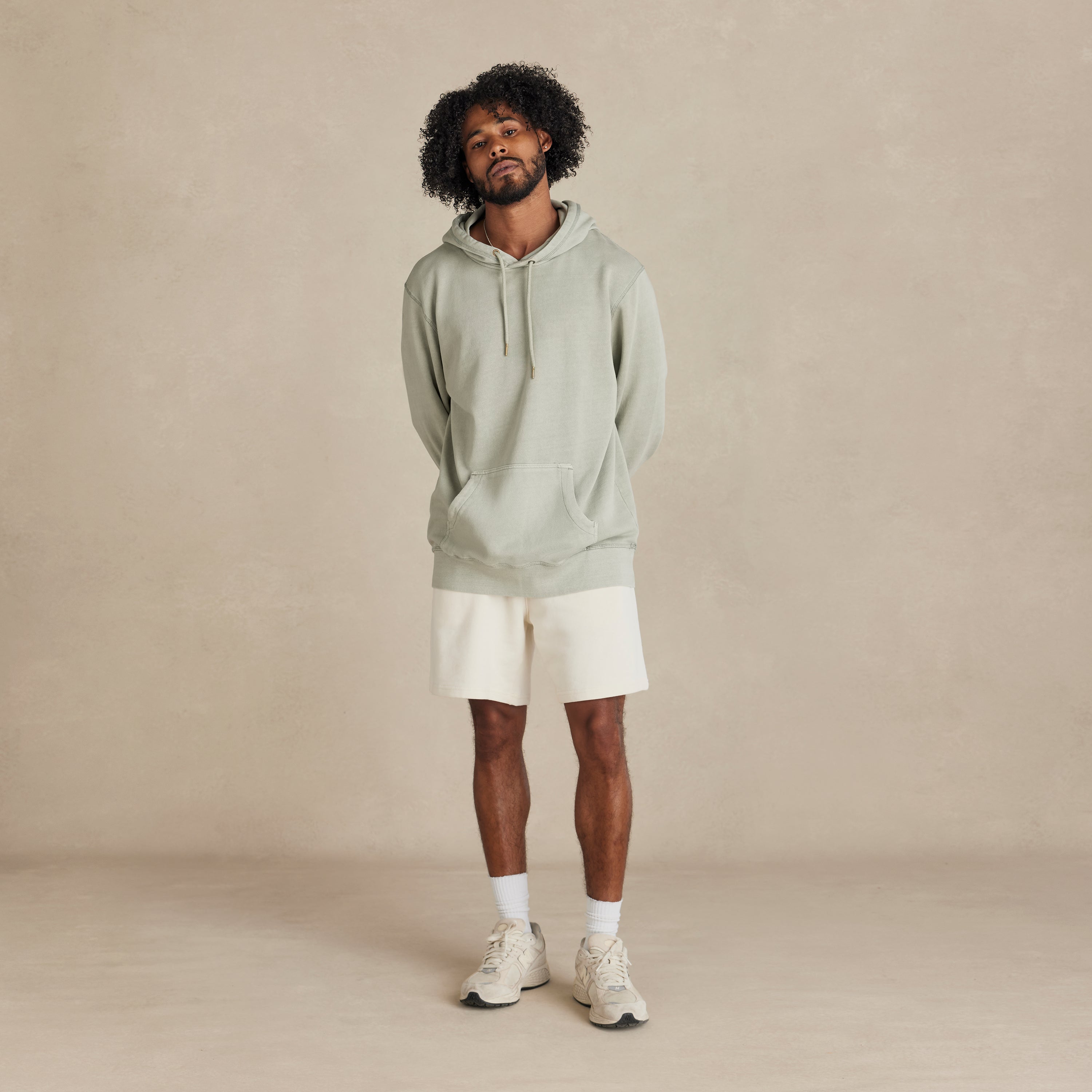 Sage Midweight Organic French Terry Hood