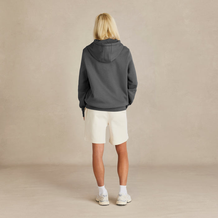 Slate Organic Cotton Hooded Sweatshirt