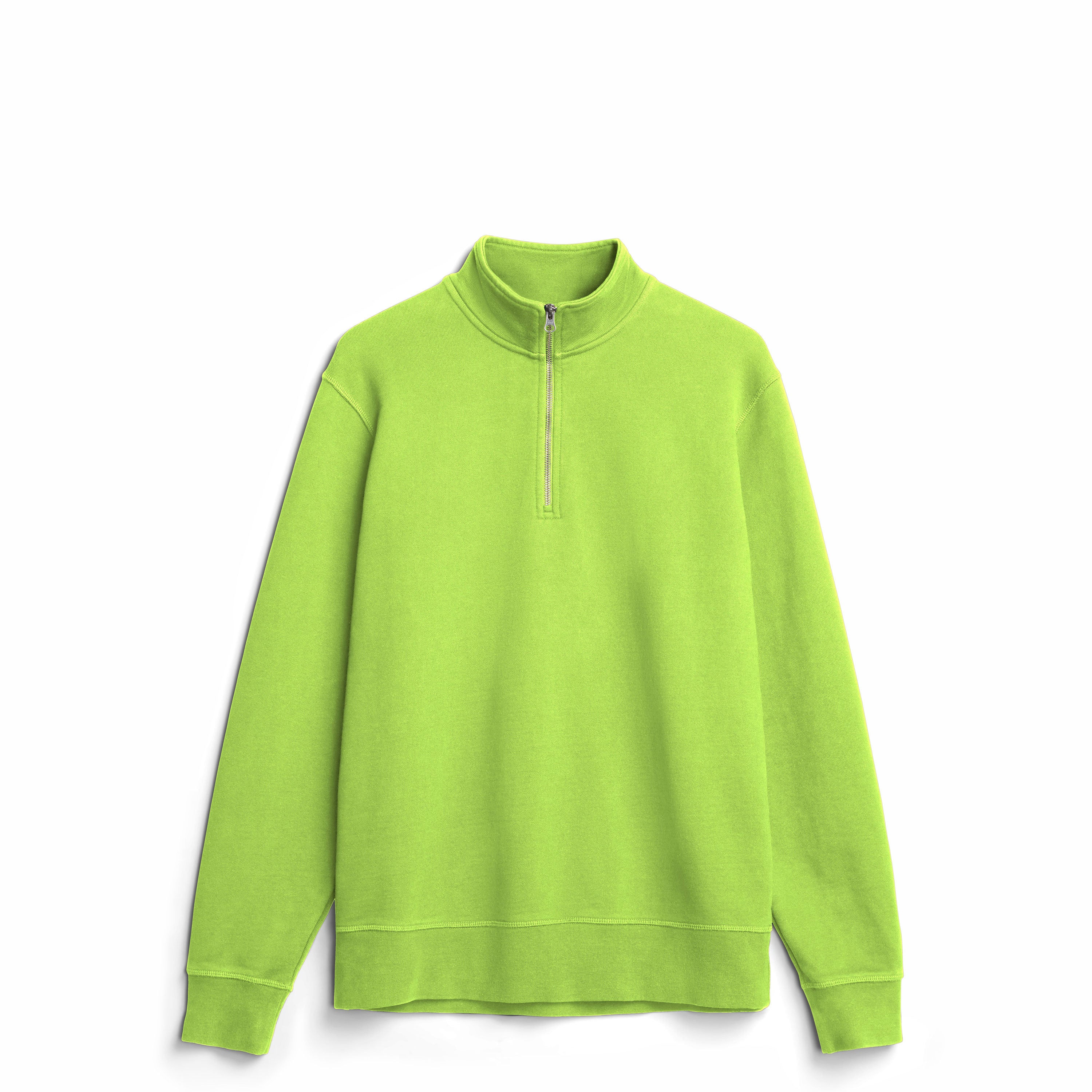 Custom Ultra Heavyweight Organic French Terry Quarter Zips