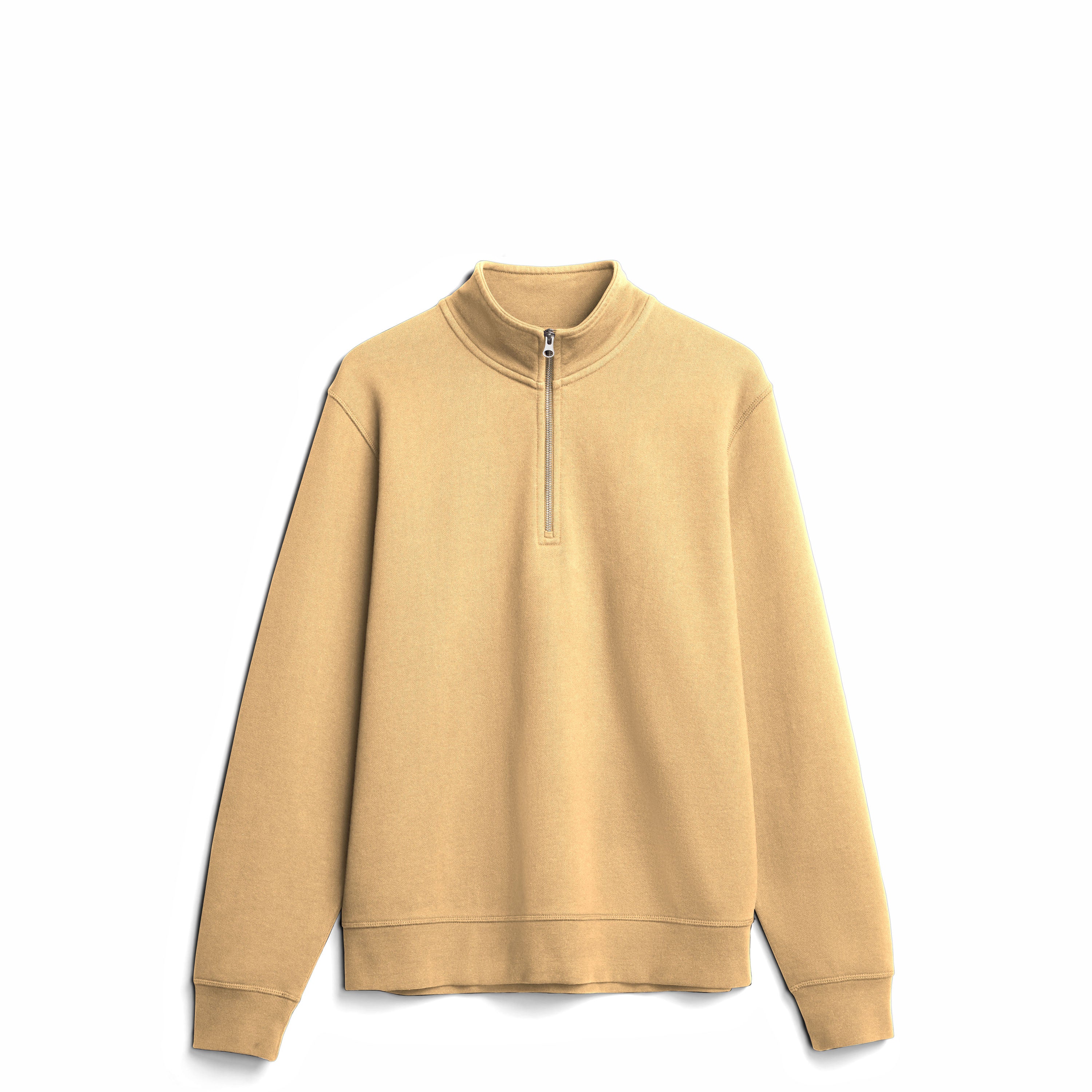 Custom Ultra Heavyweight Organic French Terry Quarter Zips