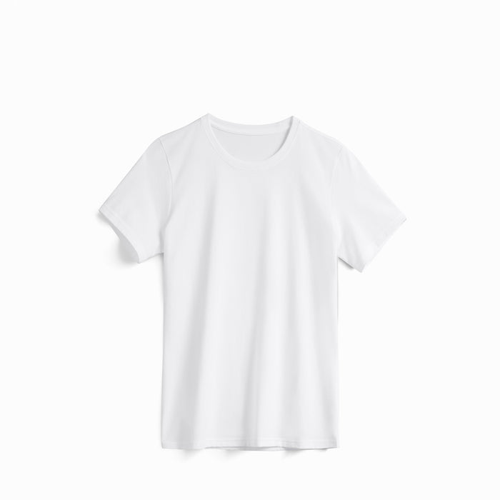 White Midweight Supima® Women's Tee