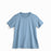Women's Cloudy Blue American Grown Supima® 100% Cotton 6oz T-Shirt