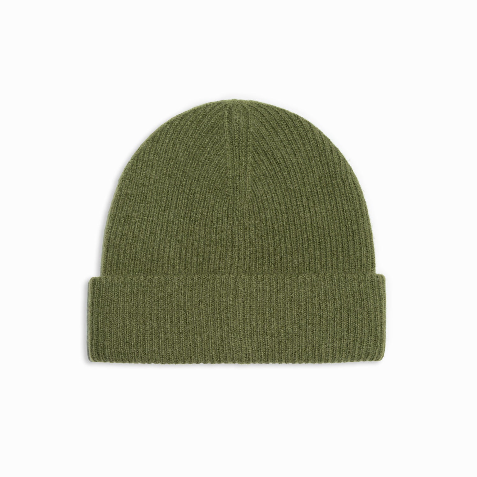 KNITTED BEANIE HAT IN RED CASHMERE WOOL 422478