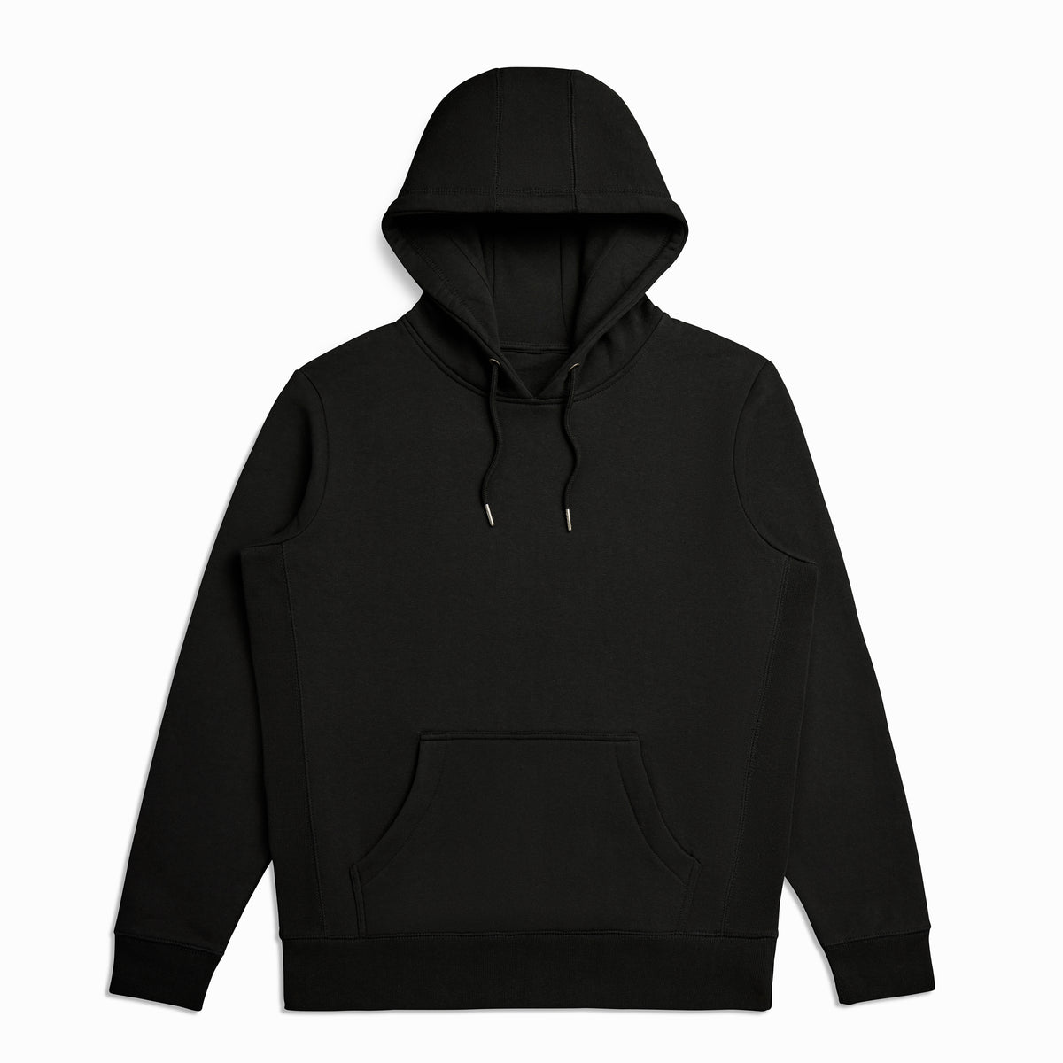 Black Organic Cotton Hooded Sweatshirt Original Favorites