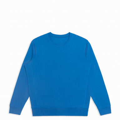 French Blue Organic Cotton Crewneck Sweatshirt