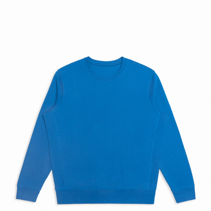 French Blue Organic Cotton Crewneck Sweatshirt — Original Favorites