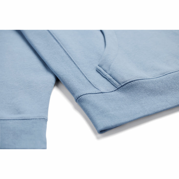 Cloudy Blue Organic Cotton Hooded Sweatshirt — Original Favorites