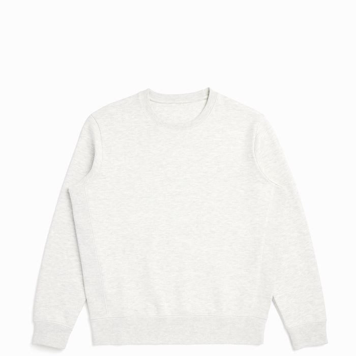 Ash Heather Organic Cotton Crewneck Sweatshirt — Original Favorites