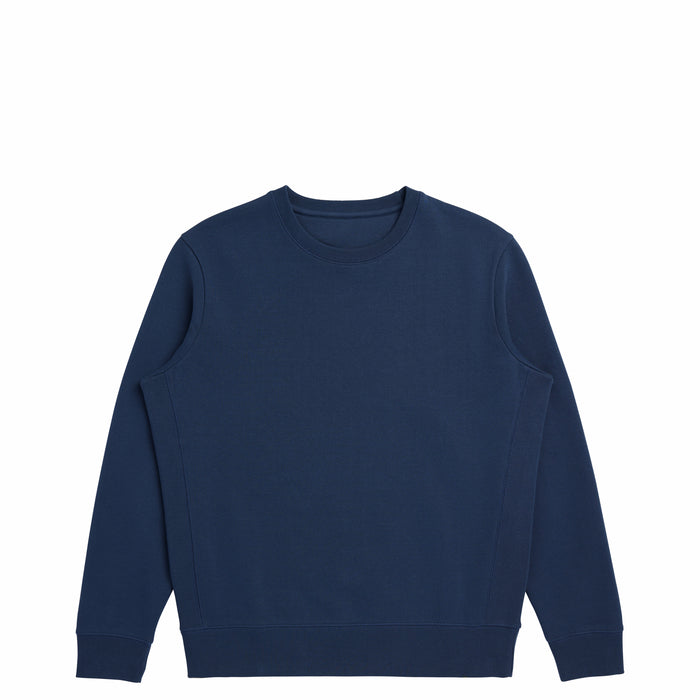 Ocean Navy Organic Cotton Crewneck Sweatshirt — Original Favorites