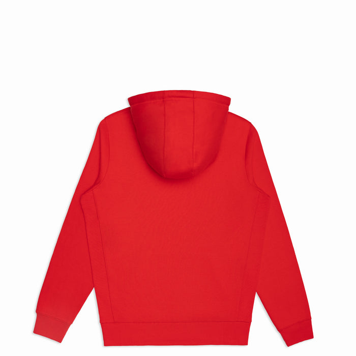 Primary Red  Organic Cotton Zip-Up Sweatshirt