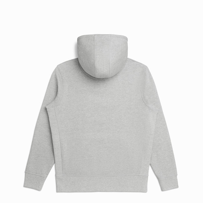Heather Grey Organic Cotton Zip-Up Sweatshirt