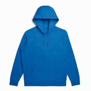 French Blue Organic Cotton Hooded Sweatshirt