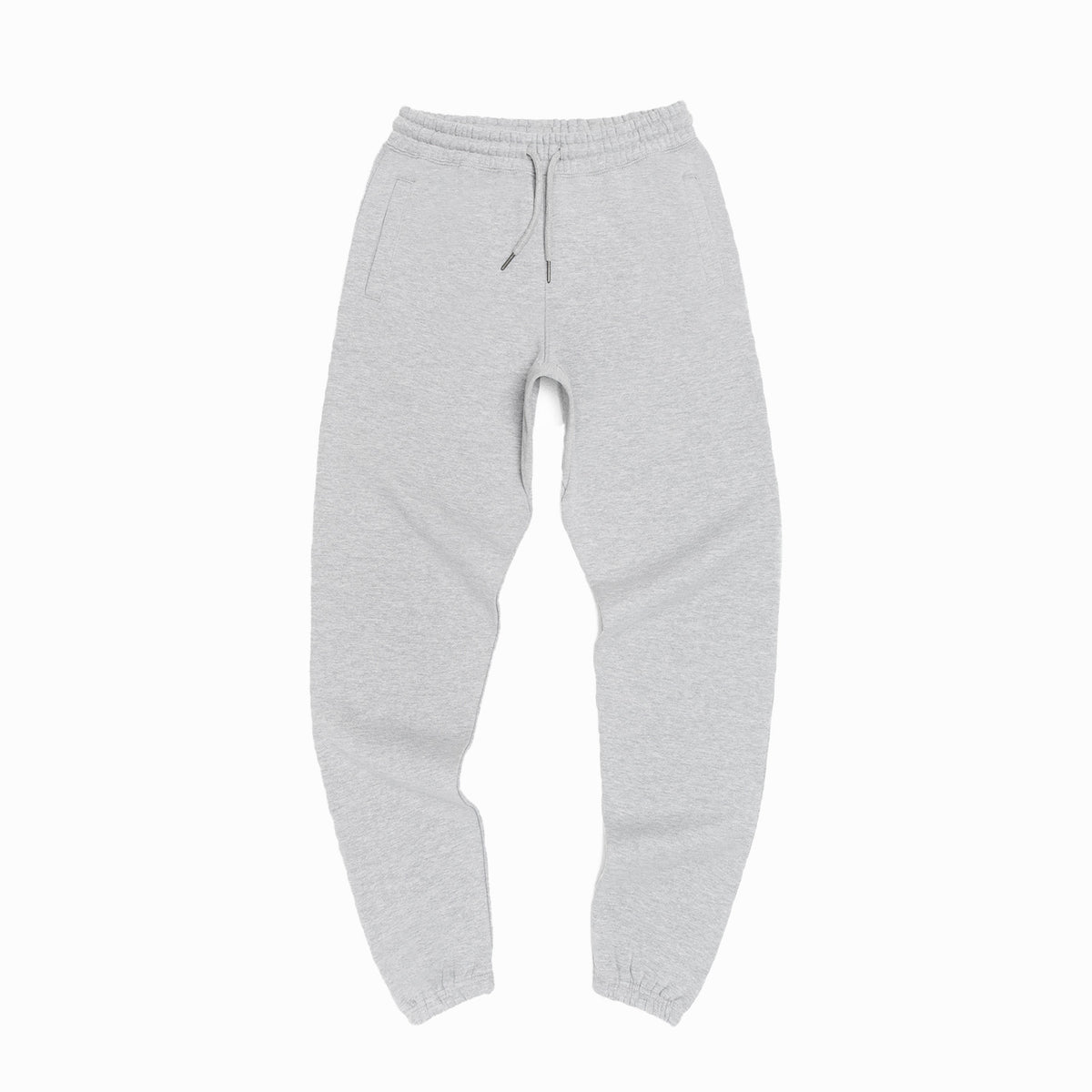 Heather Grey Organic Heavyweight Brushed Pant