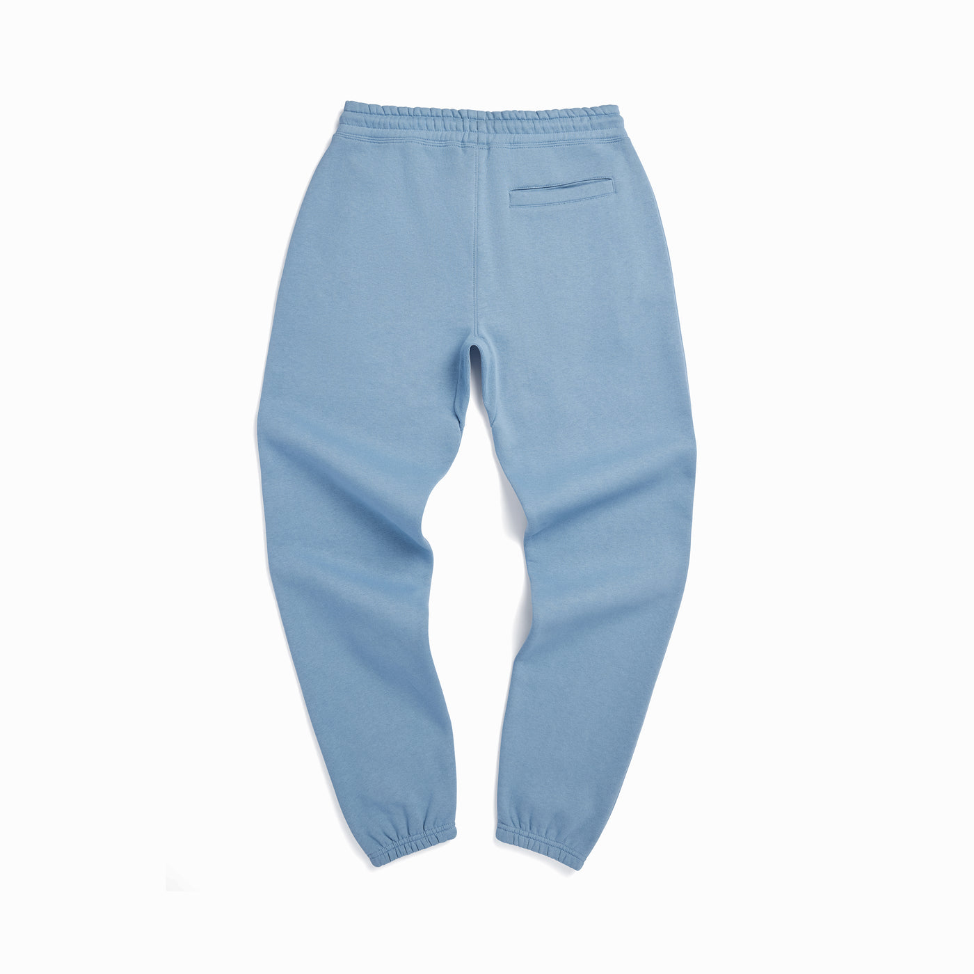 Teal Blue Organic Cotton Narrow Pants main image 1