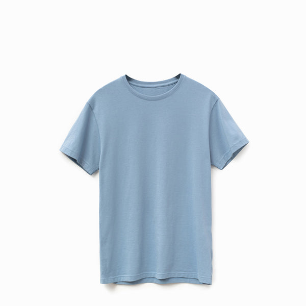 Cloudy Blue Midweight Supima® Tee