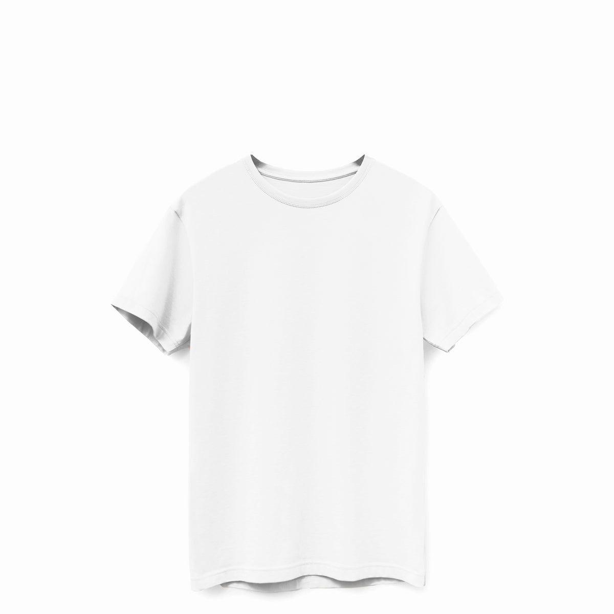 White Midweight Supima® Tee